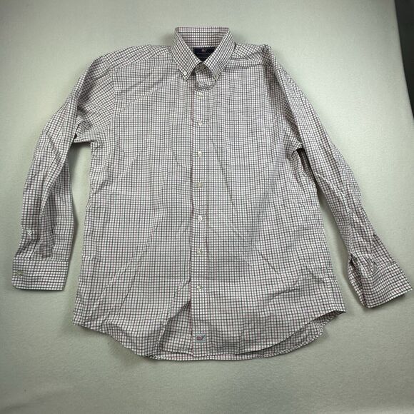 Vineyard Vines Shirt Mens Large Green Pink Plaid Classic Fit MURRAY Shirt - Picture 1 of 13